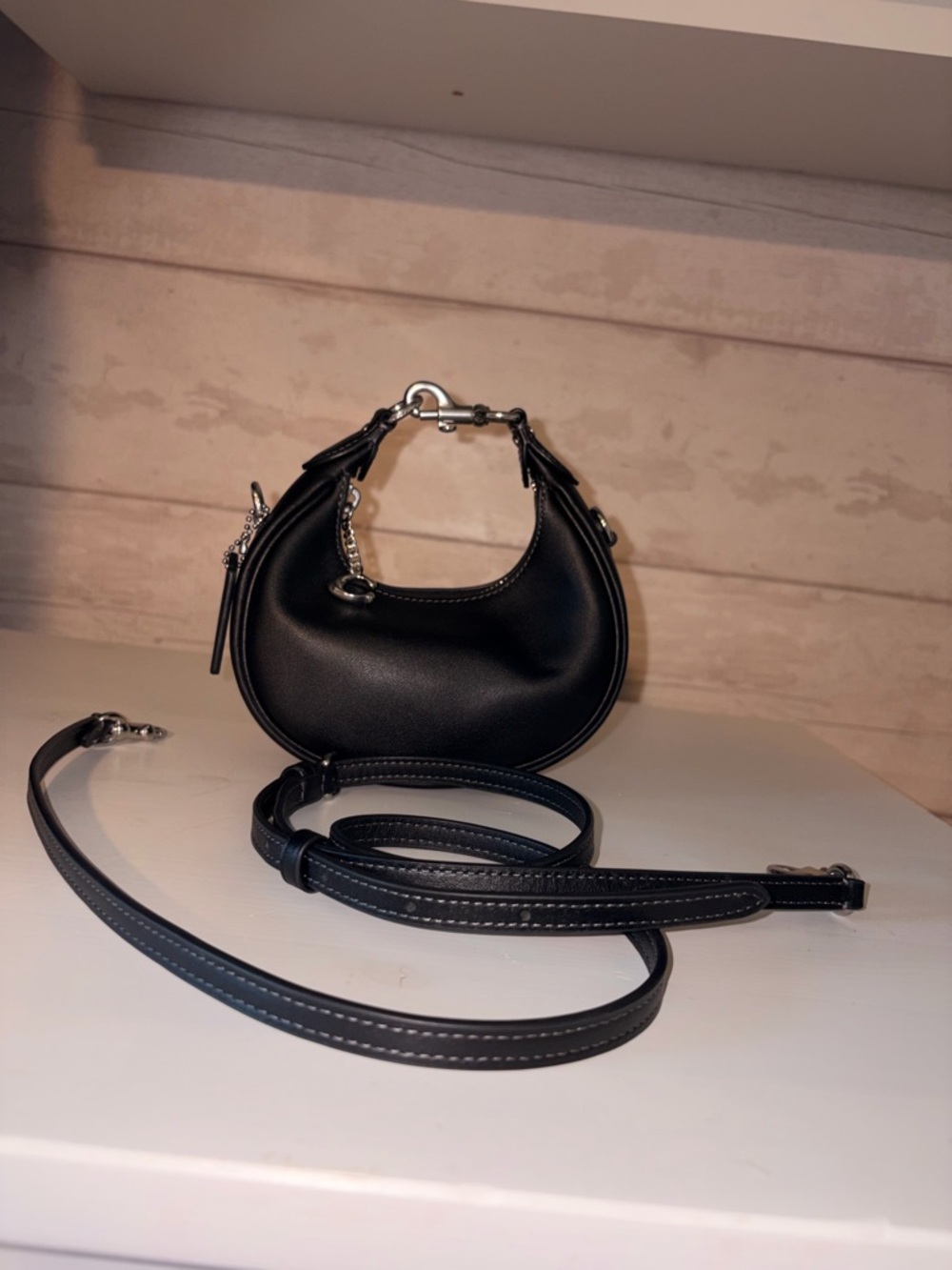 Coach Jonie Glovetanned smooth Leather hobo Bag